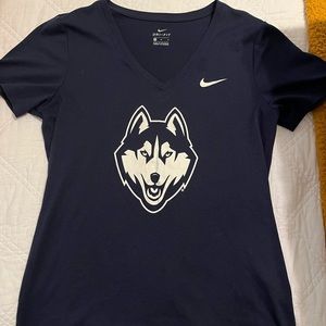 Womens Uconn Huskies Nike Dri Fit Shirt